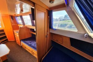 Půjčovna (pronájem) hausbótů na Baťově kanále a řece Moravě - hausbot Isabela